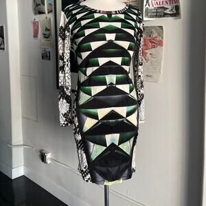 Custo barcelona long sleeve dress